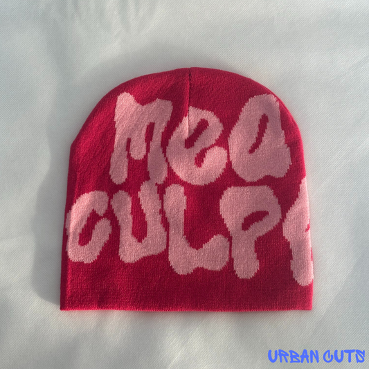 Pink Mea Culpa Beanie